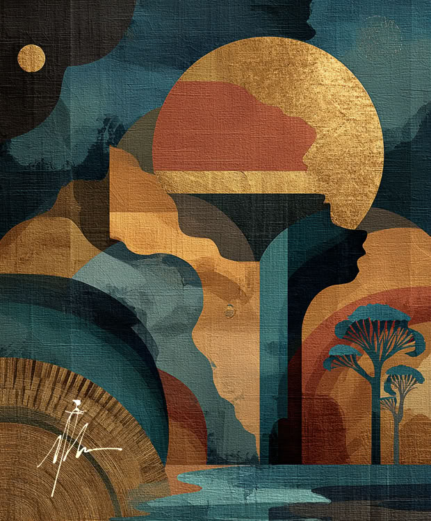 Abstract Art by Mutaz